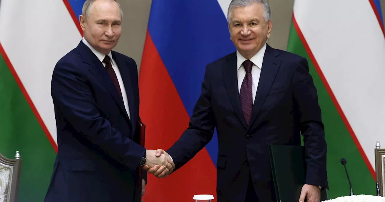 L'Uzbekistan accoglie Vladimir Putin ma poi va a trattare con l'Ue a Roma