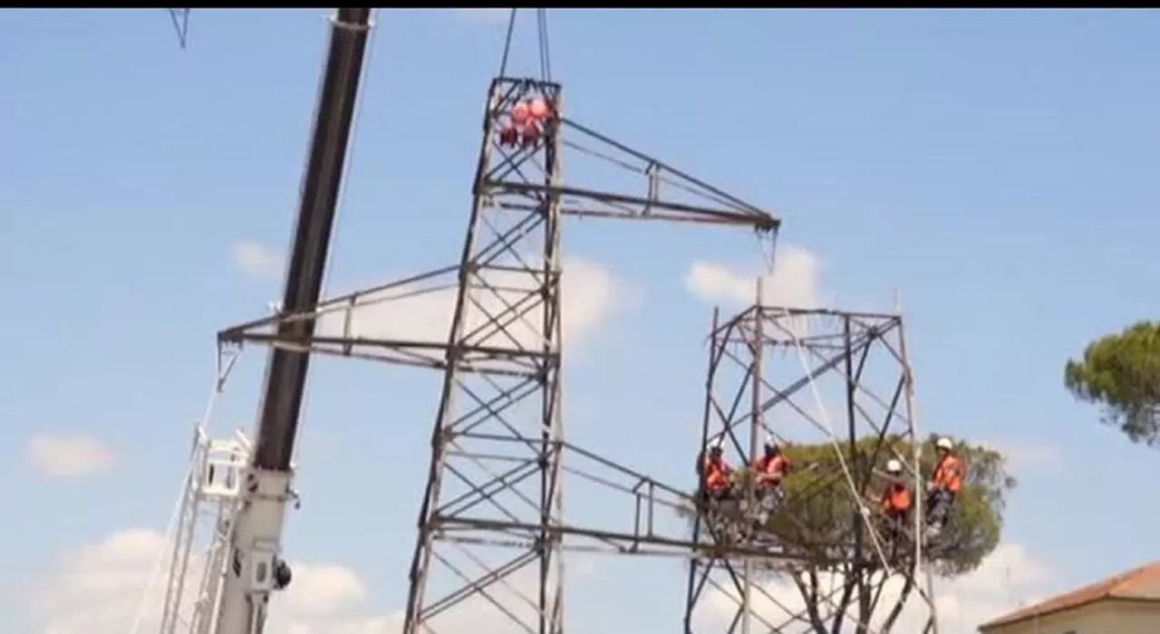 Roma, al via demolizione di 15 km linee elettriche aeree al Trullo