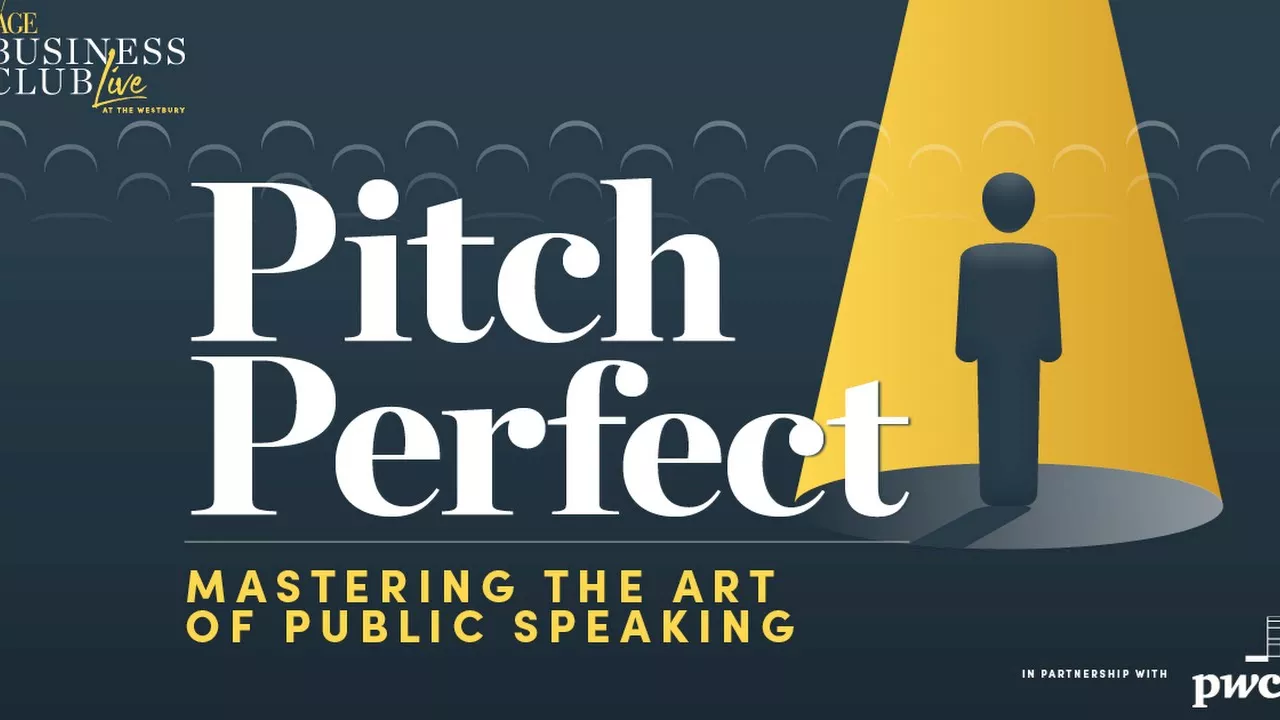 Networking Event: ‘Pitch Perfect: Mastering the Art of Public Speaking’