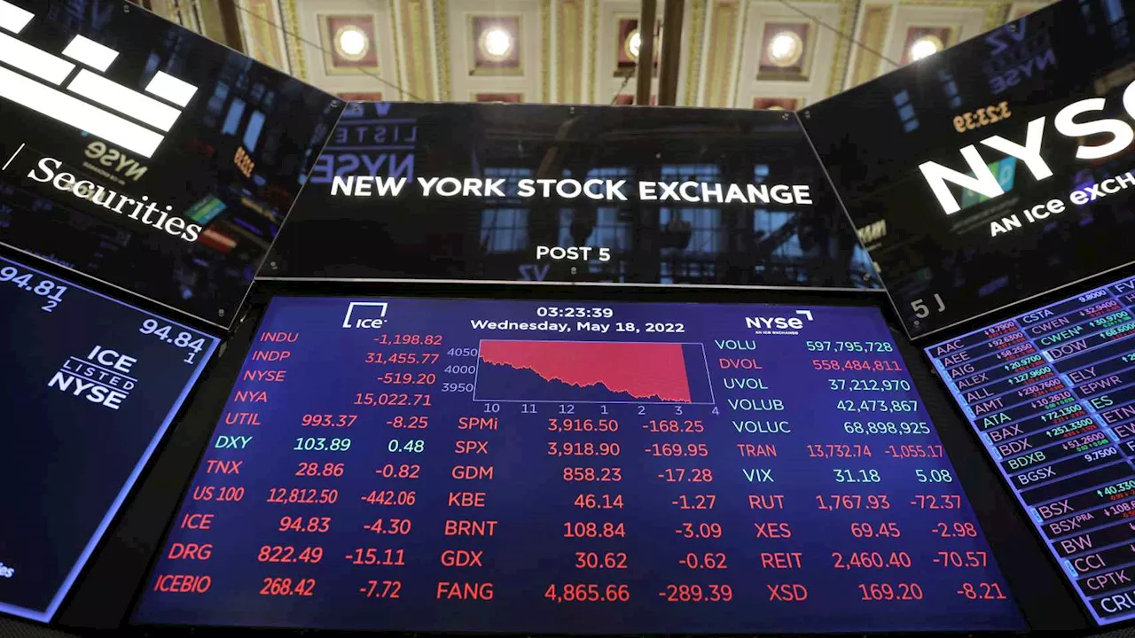 Wall Street cae afectado por la escalada de la deuda y el descenso de Nvidia