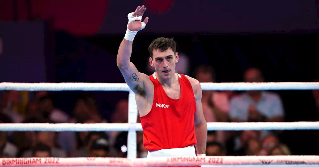 Aidan Walsh moves within one fight of Olympic qualification