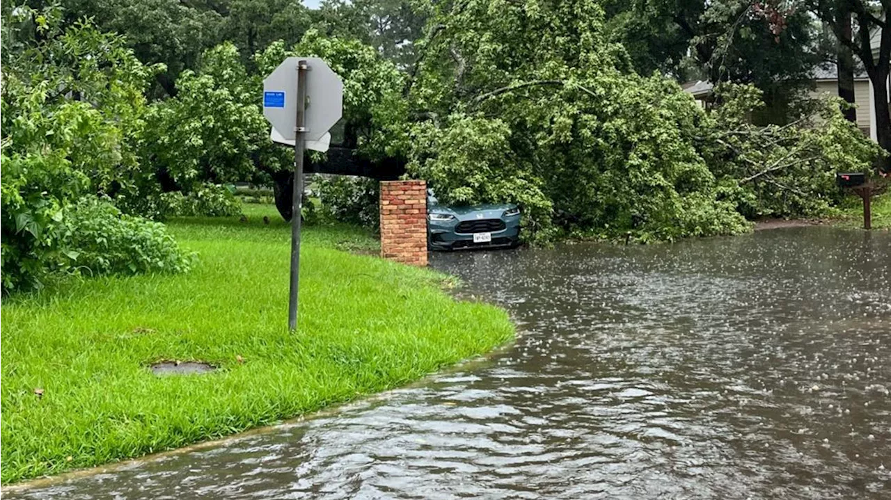 Severe storms knock out power to more than a dozen Harris County voting locations