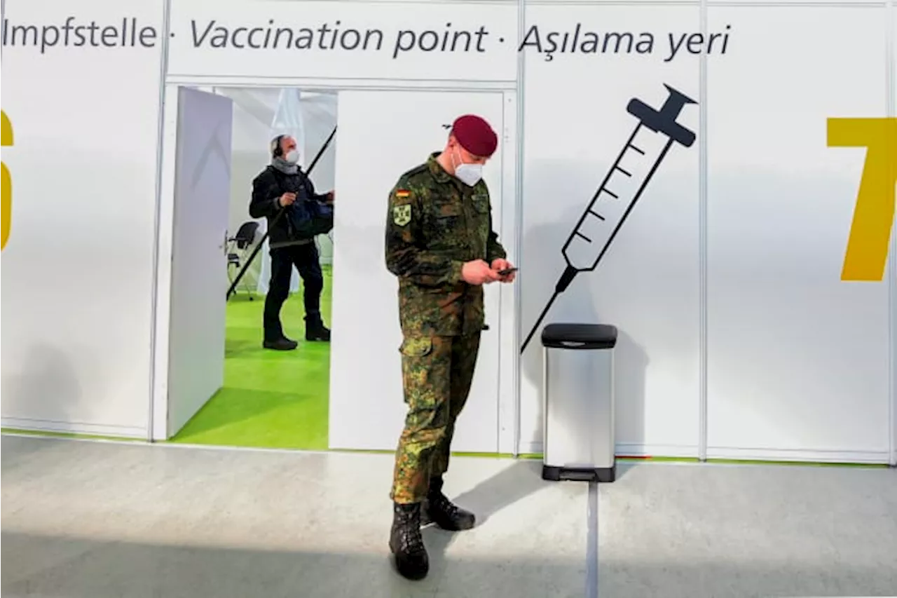 Germany scraps a COVID-19 vaccination requirement for military servicepeople