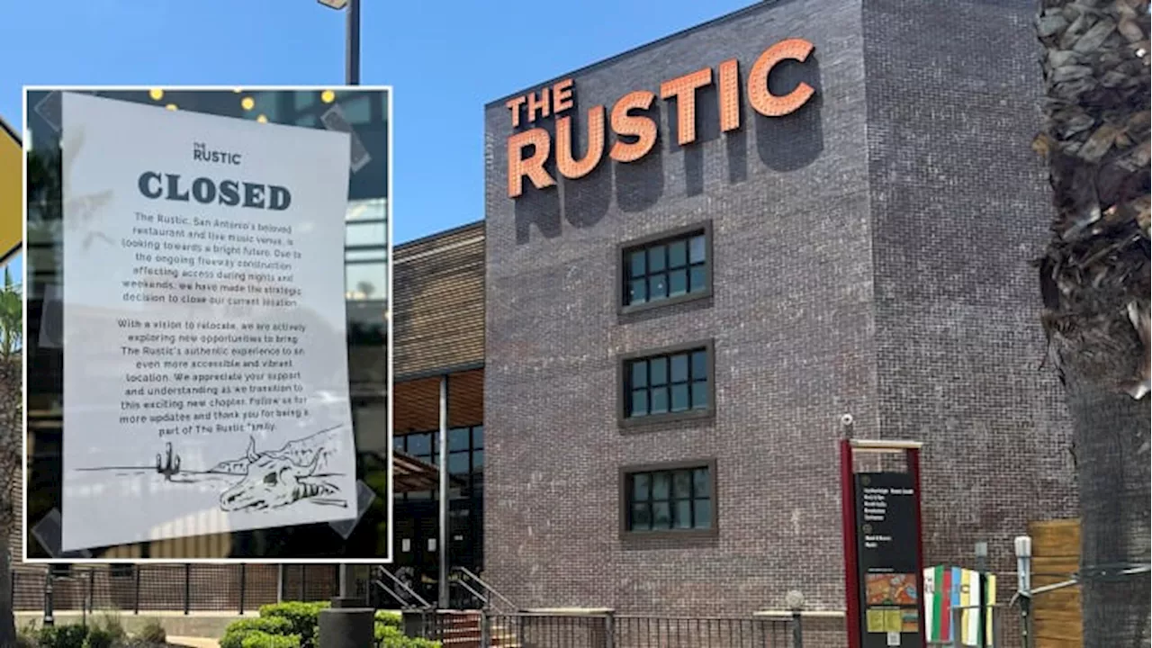 The Rustic closes at The Rim, owners say they have ‘vision to relocate’