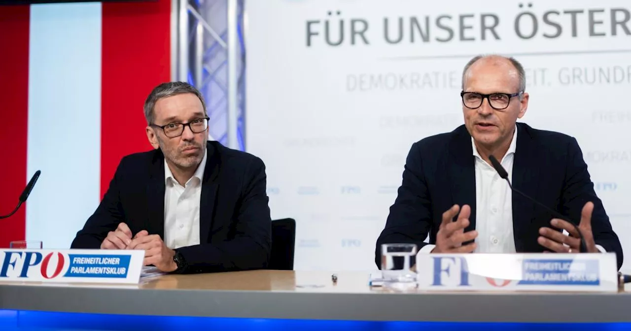 NR-Wahl: Harald Stefan ist Spitzenkandidat der FPÖ Wien