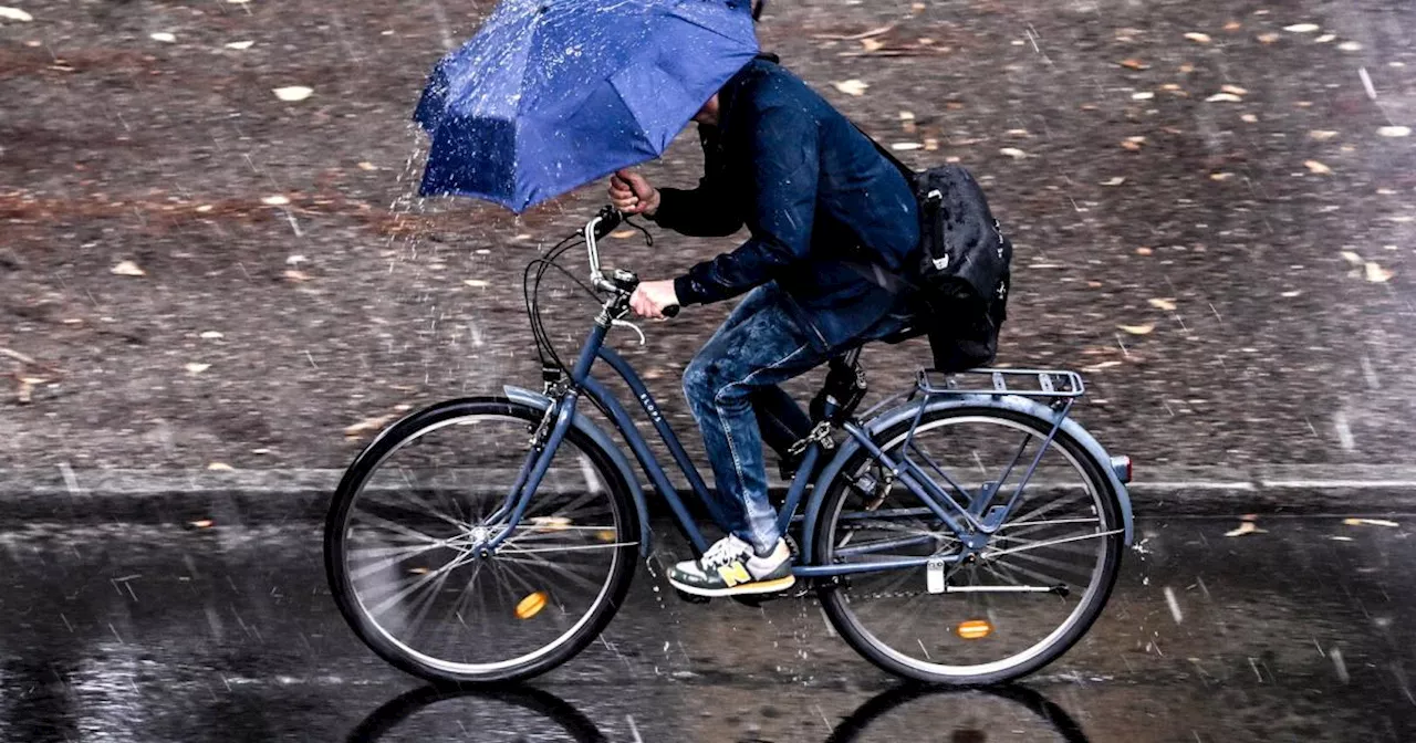 Teils kräftige Regengüsse am langen Wochenende