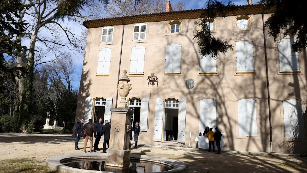 TechnicAtome finance la réhabilitation du jardin de la bastide Cezanne à Aix-en-Provence