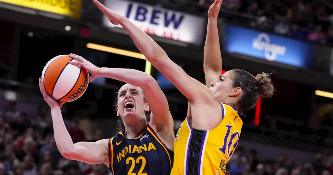 Sparks beat Caitlin Clark and Fever for second win of season