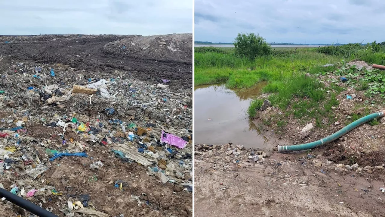 Homes ‘smell like rotten eggs’ as stench from landfill overwhelms Lancashire town