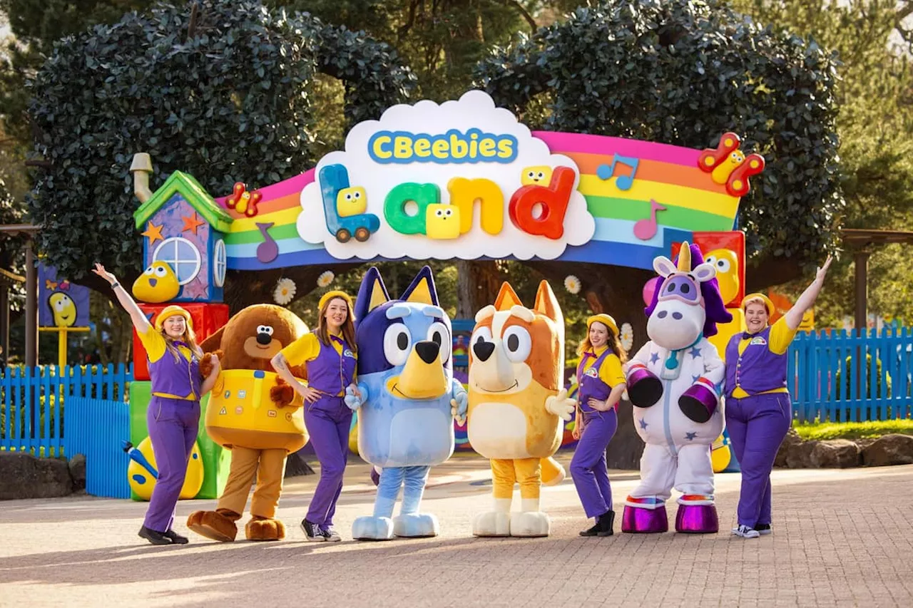 Alton Towers' CBeebies Land celebrates 10th anniversary with special guests including Bluey