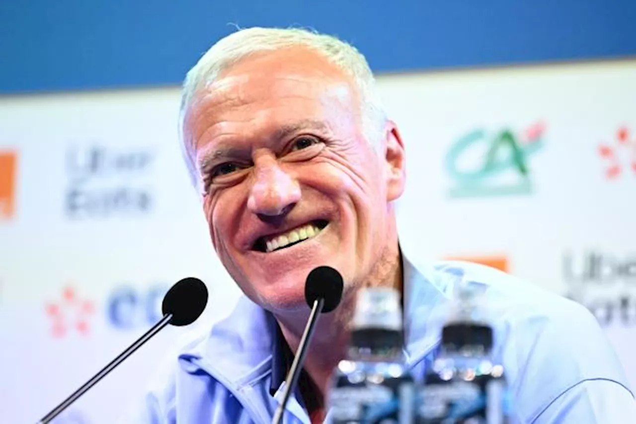 Didier Deschamps, sélectionneur des Bleus, au sujet de N'Golo Kanté : « Il a un beau sourire »