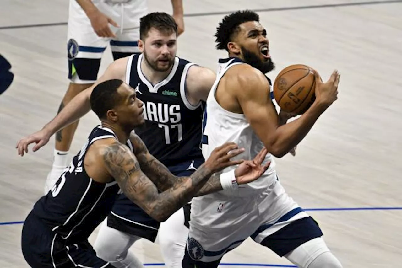 Play-offs NBA : Minnesota sauve l'honneur face à Dallas