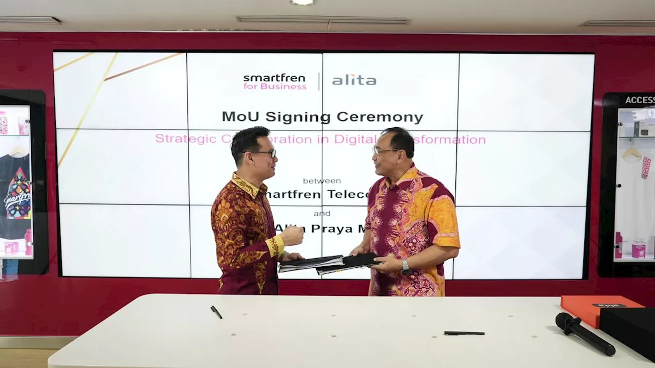 Perkuat Layanan IoT, Smartfren Gandeng Alita untuk Dorong Transformasi Digital Indonesia