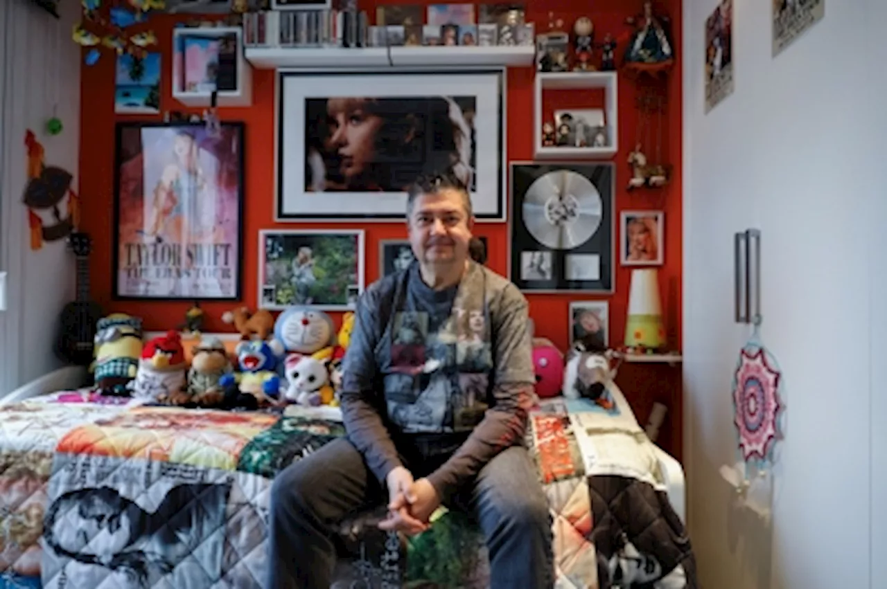 Spanish fan shows off his Taylor Swift ‘sanctuary’ before Madrid gig