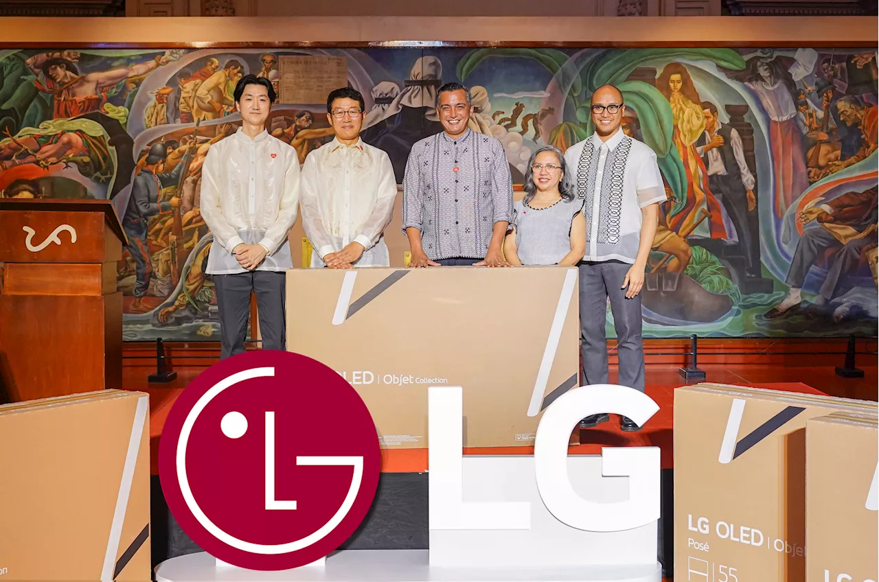 LG launches new OLED AI TVs at the National Museum of Fine Arts