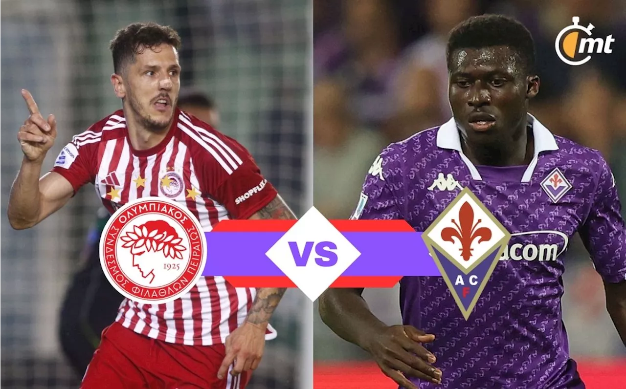 Olympiacos vs Fiorentina; horario y dónde ver FINAL Conference League