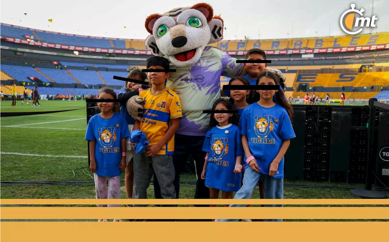 Tigres cumplió el sueño de cuatro pequeños incomparables