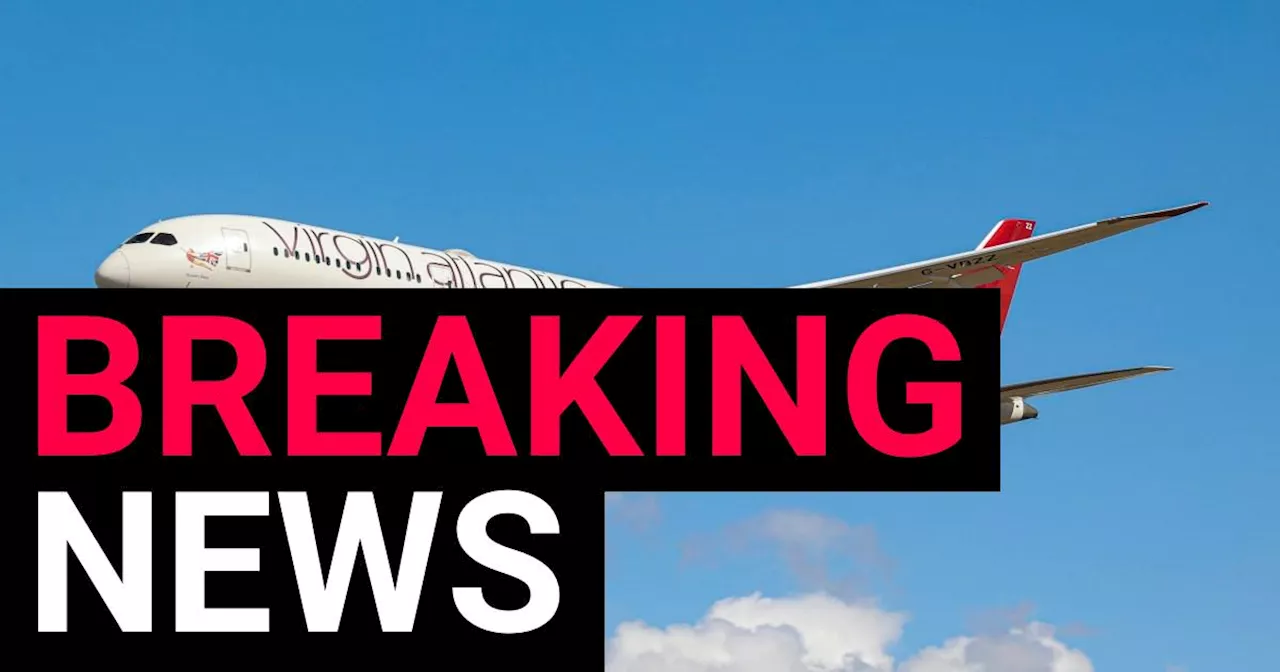 Edinburgh Airport sees major emergency incident as Virgin Atlantic flight lands