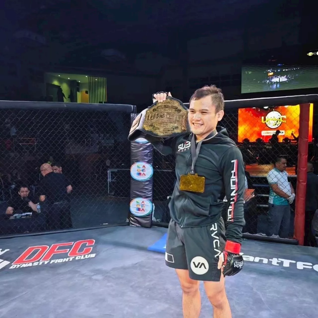 Baluyot submits Leonen to bag URCC flyweight title