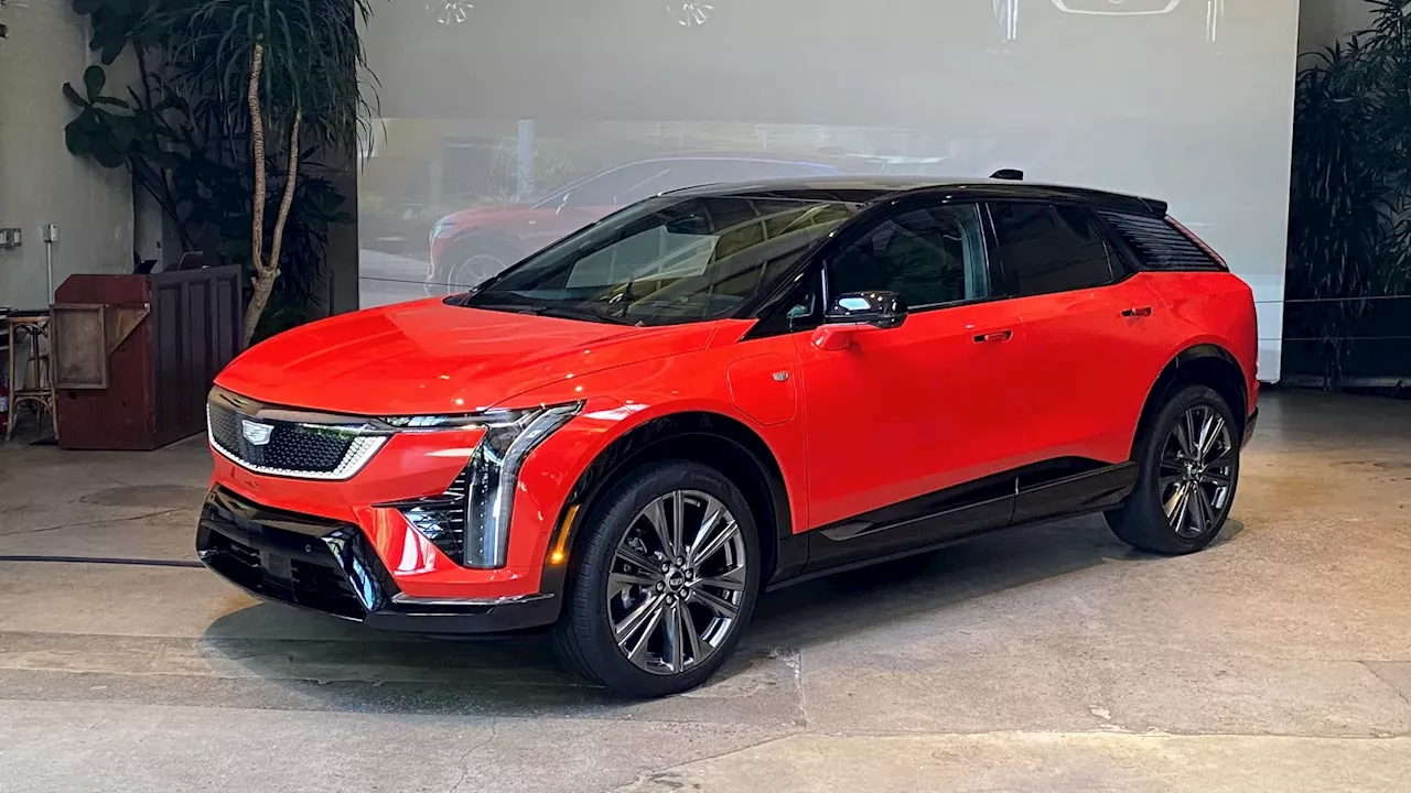 2025 Cadillac Optiq, brand's smallest EV, starts at $54,000