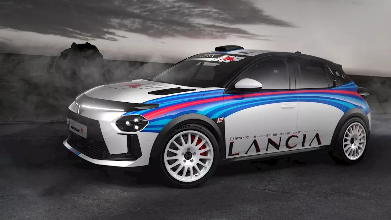 Lancia returns to rallying with its new Ypsilon