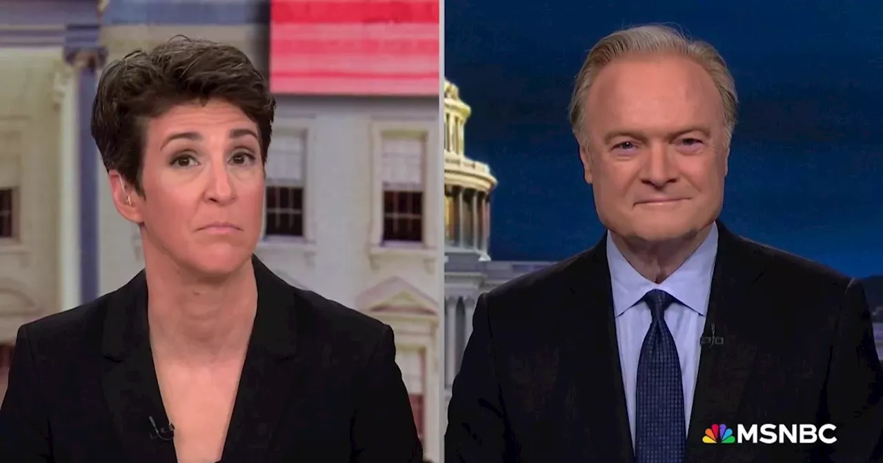 Lawrence answers Rachel Maddow's biggest Trump trial question