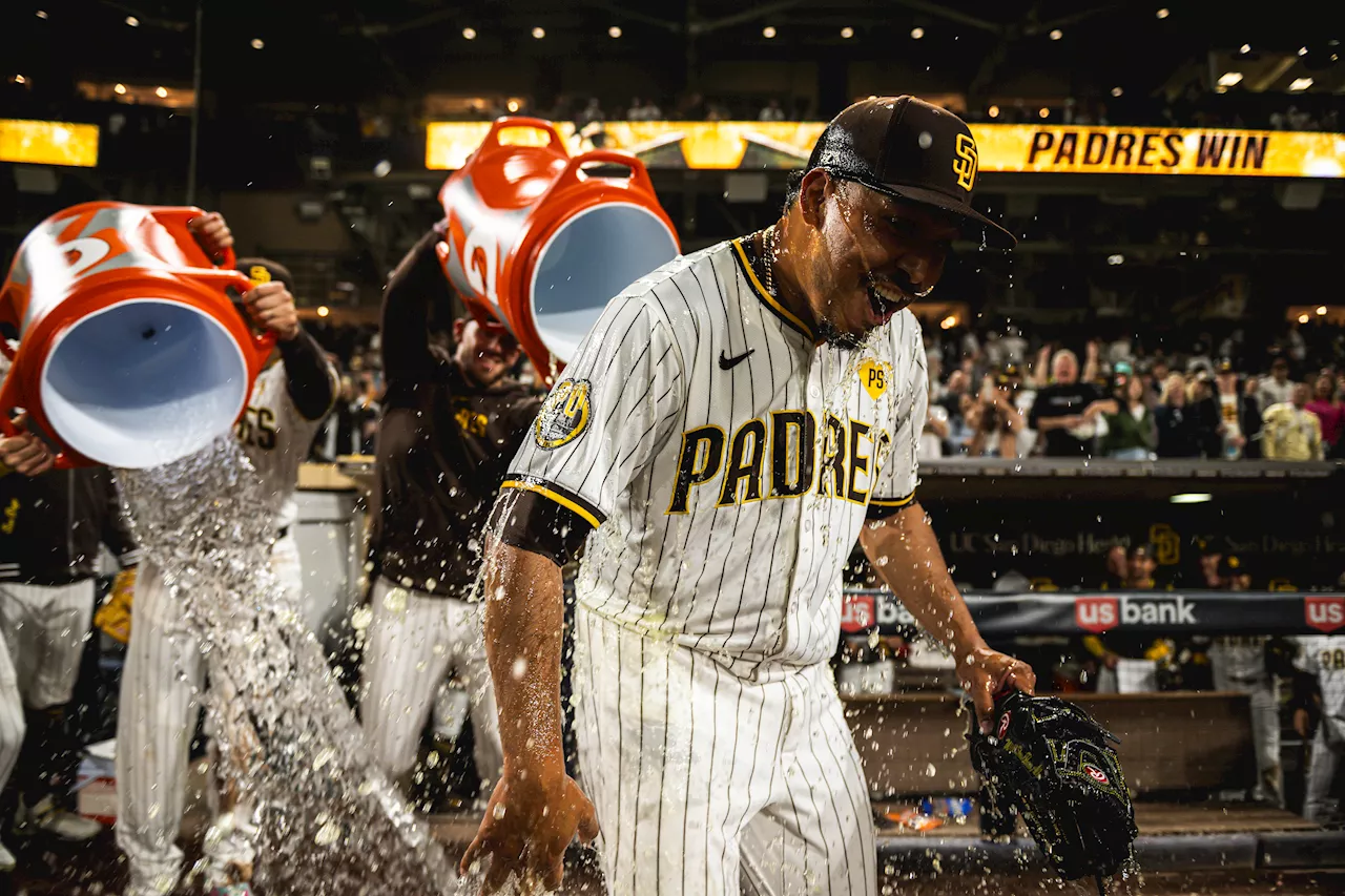 Padres reliever Estrada rides good vibes and ‘filthy' pitches to a record 13 straight strikeouts