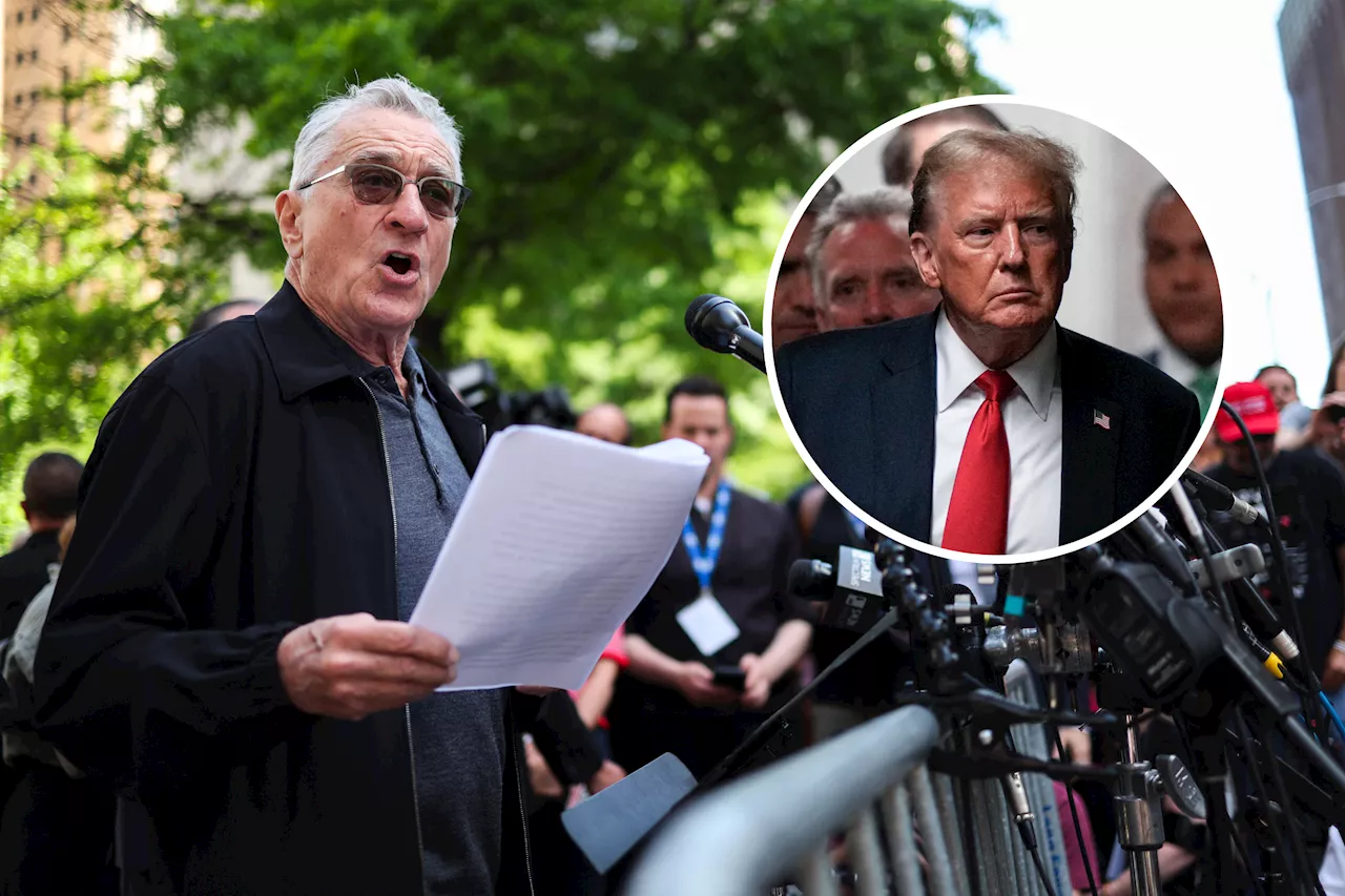 Donald Trump Hits Back at 'Pathetic' Robert De Niro