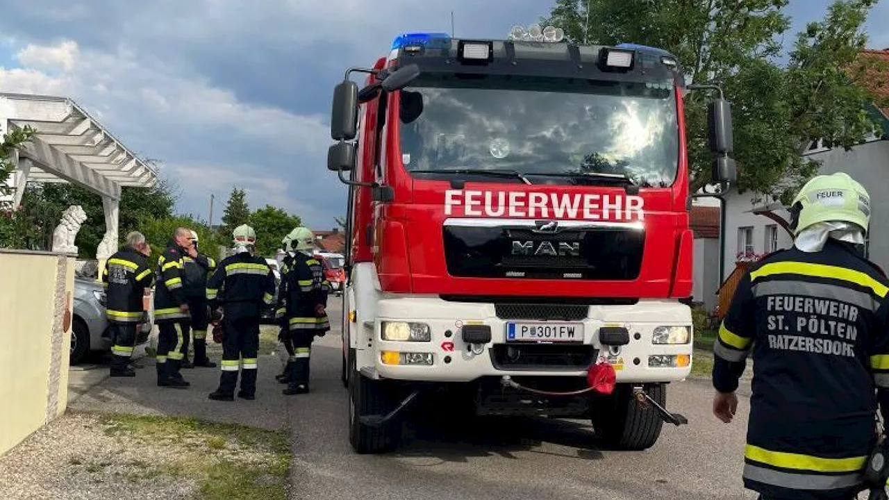 Einsatz-„Triathlon“ für Feuerwehr in Ratzersdorf nach der Challenge