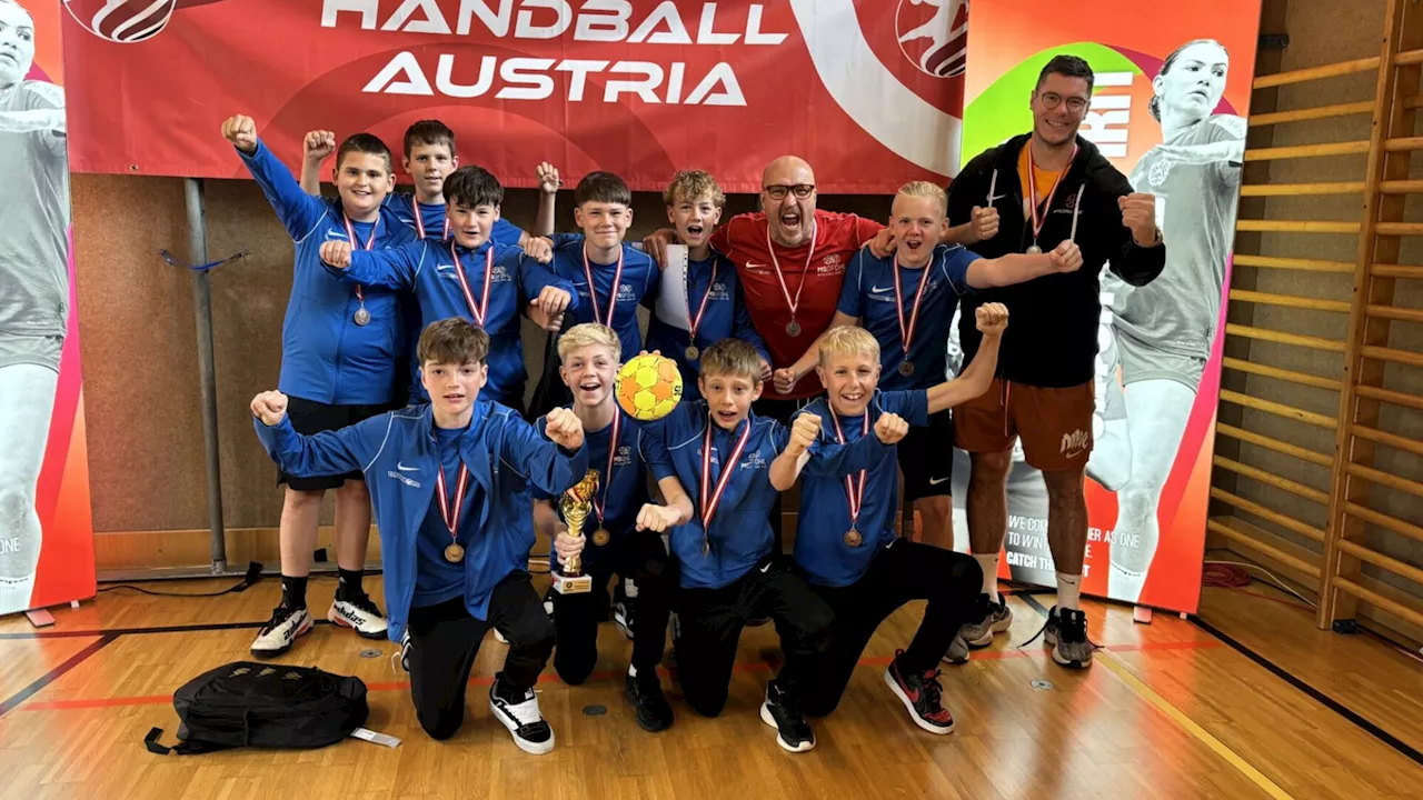 SMS Gföhl: Jungs holten Handball-Bronze!