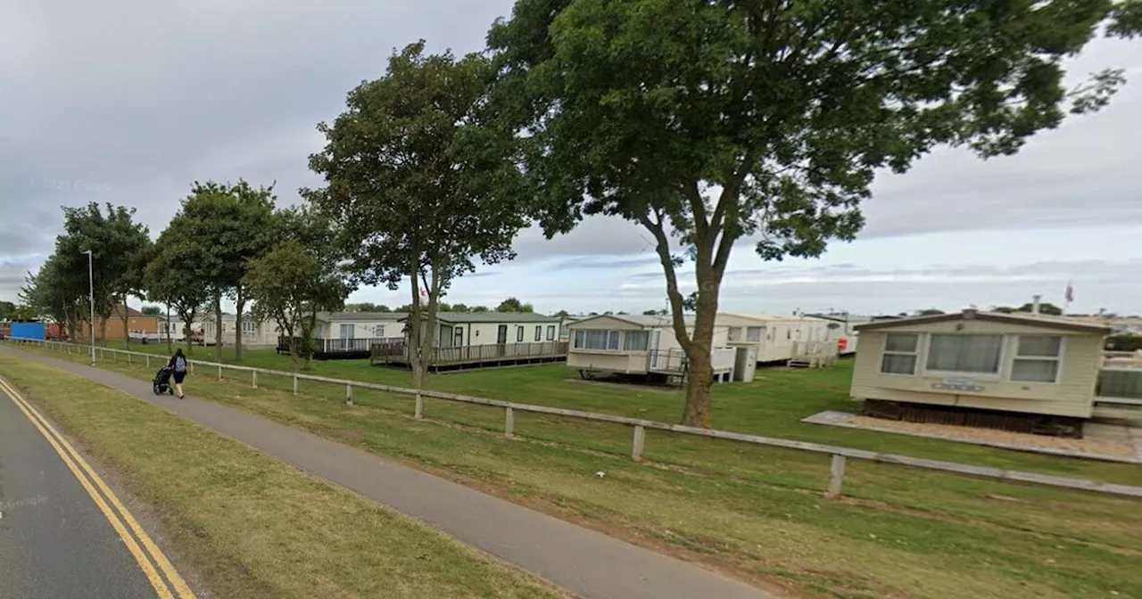 Woman injured and caravan damaged during incident at holiday park