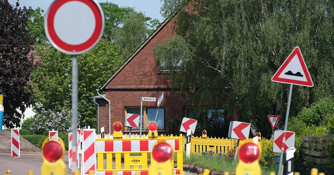 Bauarbeiten im Norden von Bad Oeynhausen dauern länger als angekündigt