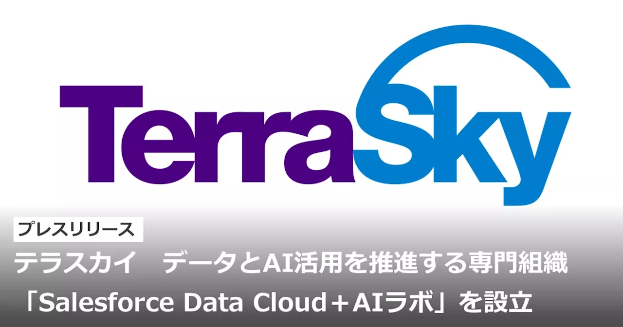 データとAI活用を推進する専門組織 「Salesforce Data Cloud＋AIラボ」を設立