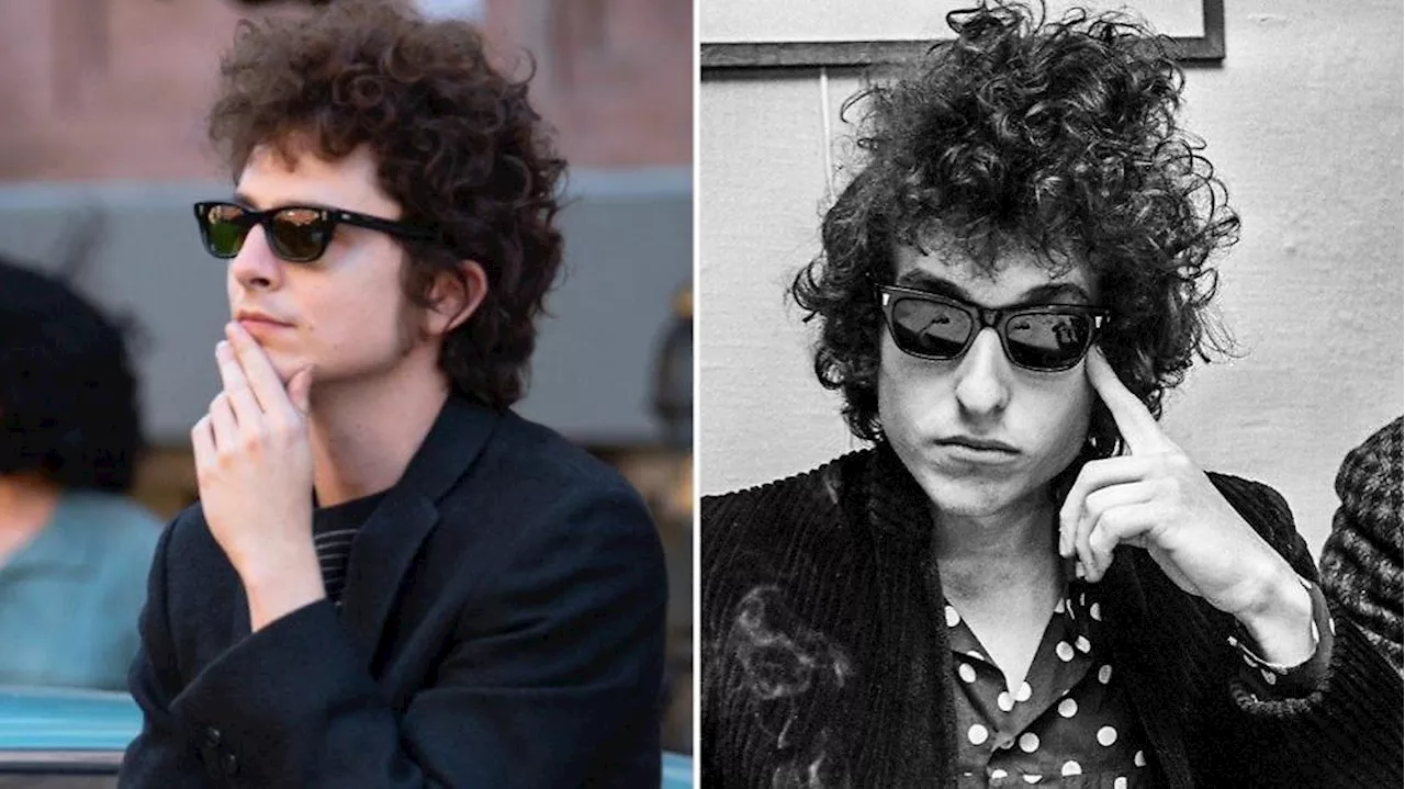 Neue Fotos: Timothée Chalamet sieht Bob Dylan zum Verwechseln ähnlich