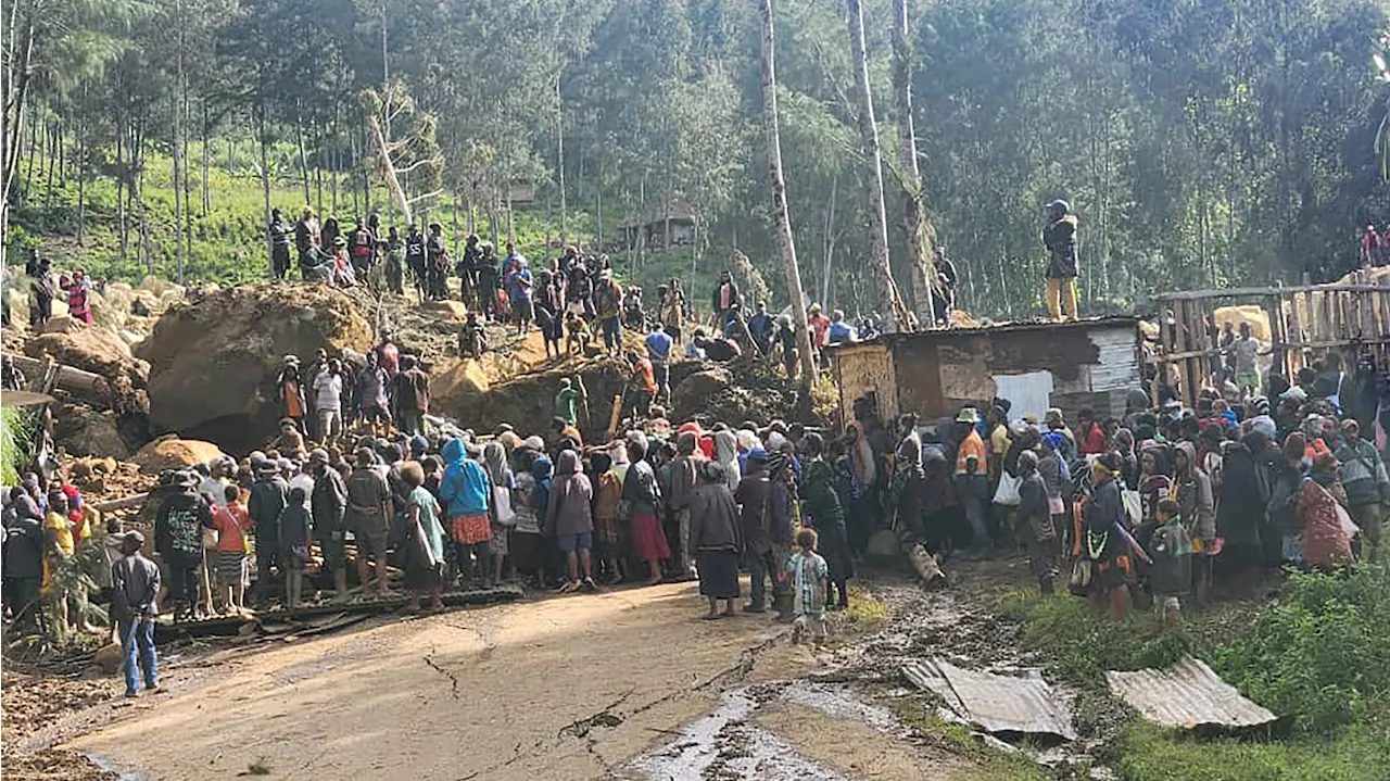 La ayuda llega a Papúa Nueva Guinea cinco días después de que una avalancha enterrase a más de 2.000 personas