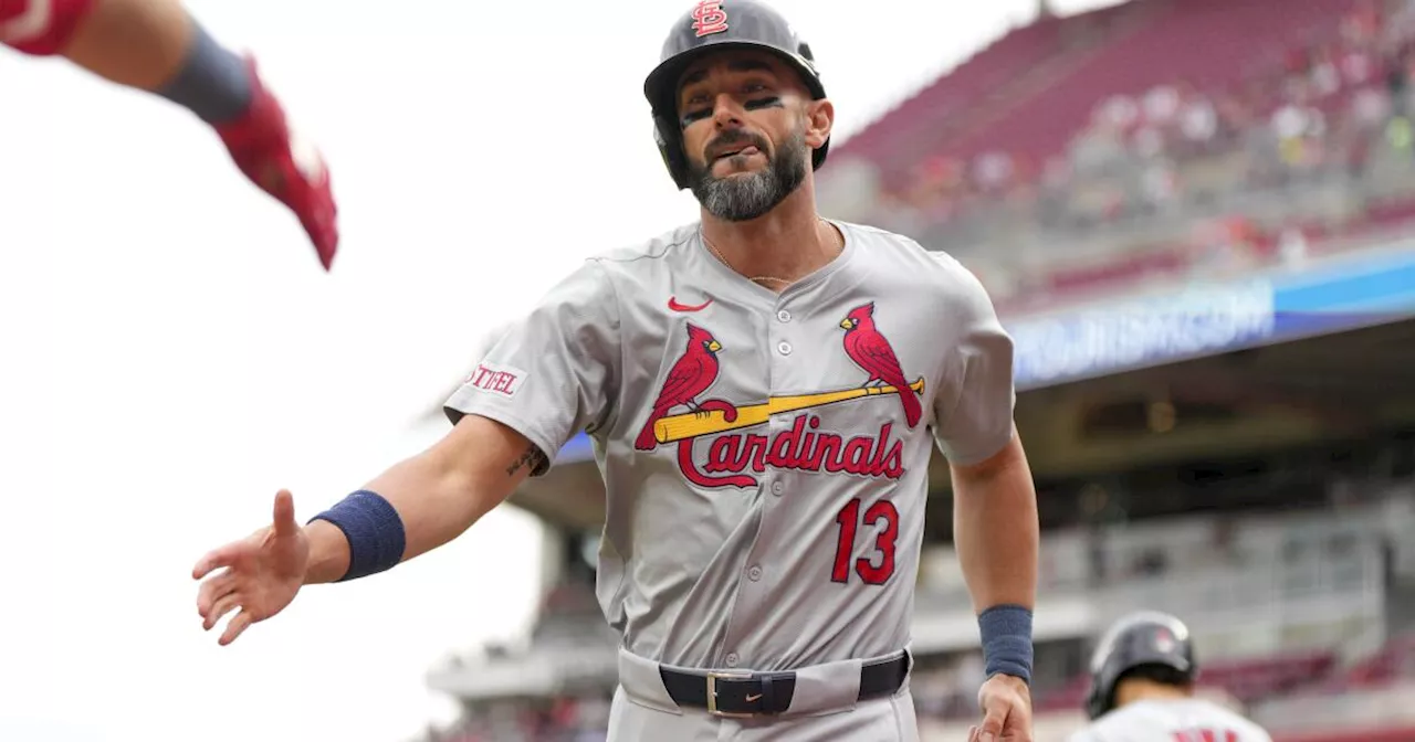 Carpenter y Gorman pegan jonrones en triunfo 5-3 de Cardenales ante Rojos