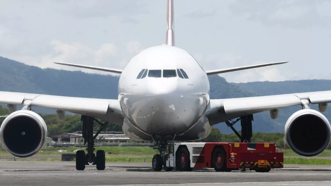 Horror as person sucked into plane engine in front of passengers