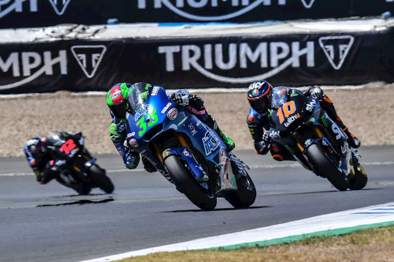 Andalusien-GP: Sieg für Bastianini, Lüthi auf Platz 7