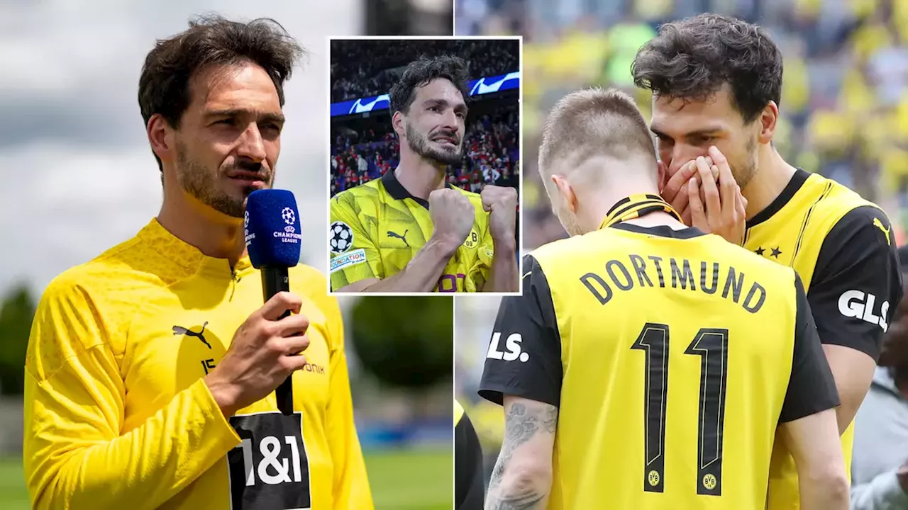 Mats Hummels 'tears down' his own manager in incredible rant about Borussia Dortmund days before Champions League final