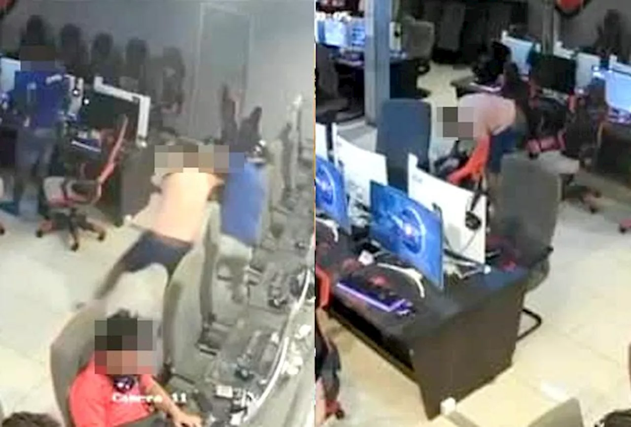 QuickCheck: Did knife-wielding men attack gamers at an Internet cafe in Perak?