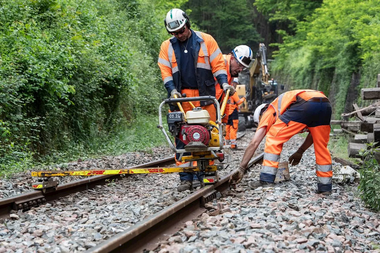 Ligne TER Saintes-Niort : neuf mois de travaux pour retrouver les 100 km/heure