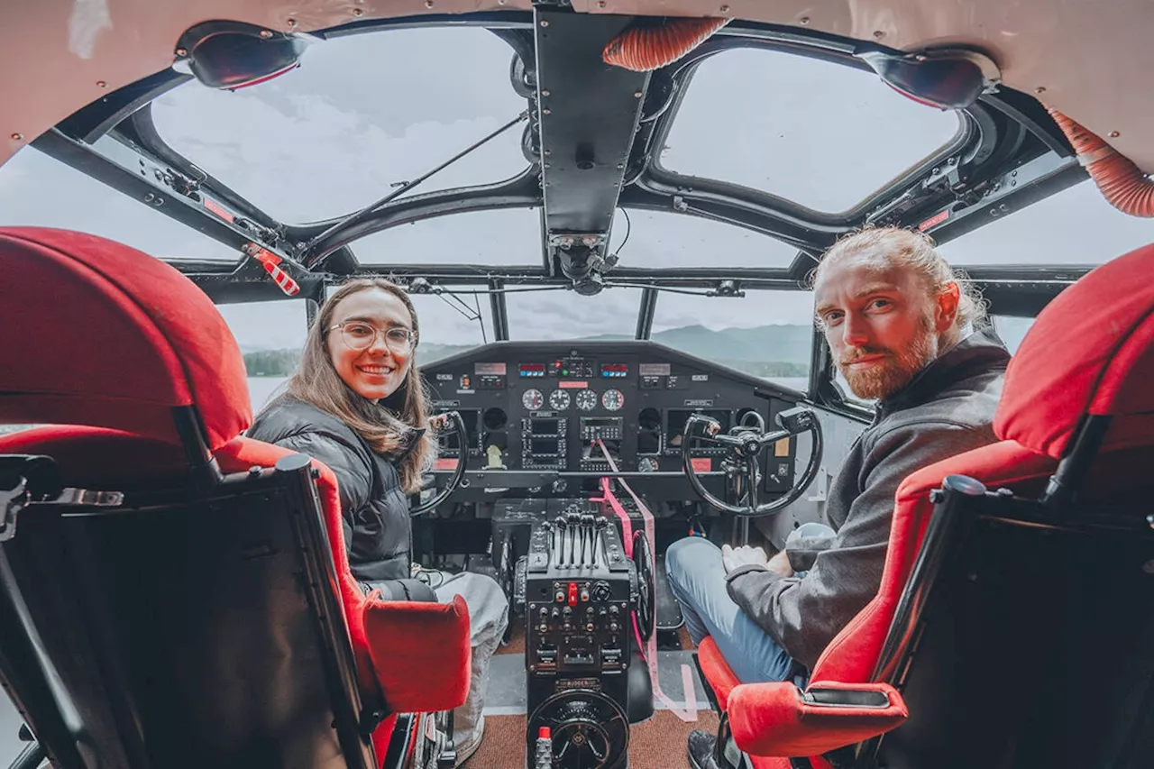 World’s youngest solo round-the-world female pilot inspires B.C. aviators