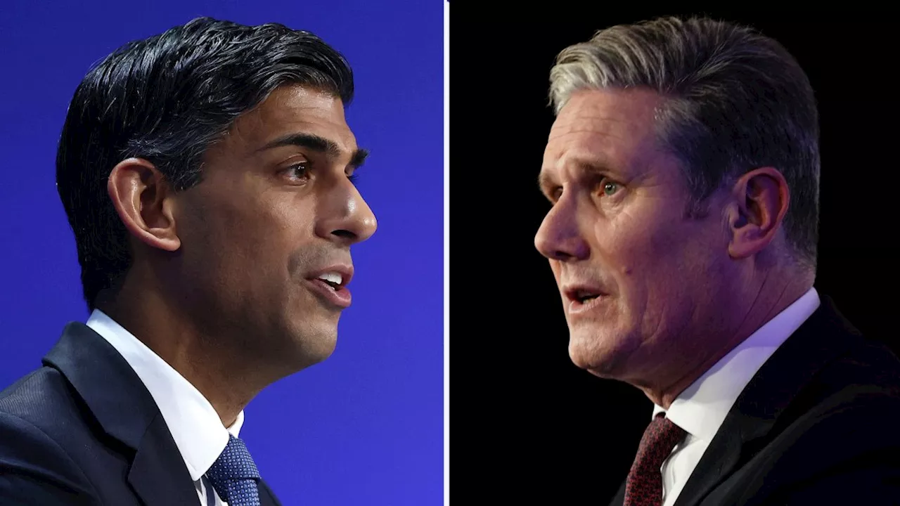 First Sunak vs Starmer TV debate confirmed for 4 June on ITV