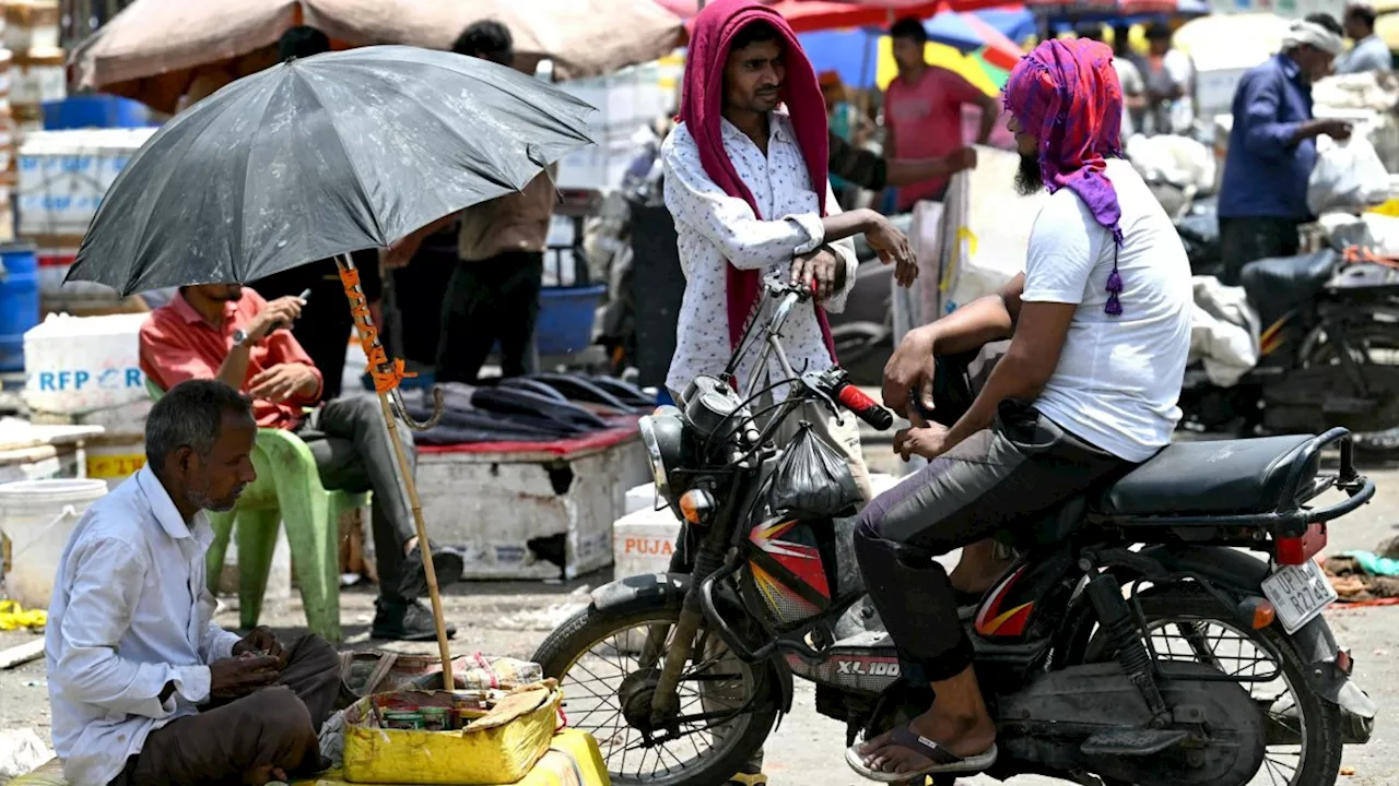 Temperature in Delhi hits record 52.3°C high amid blistering heatwave