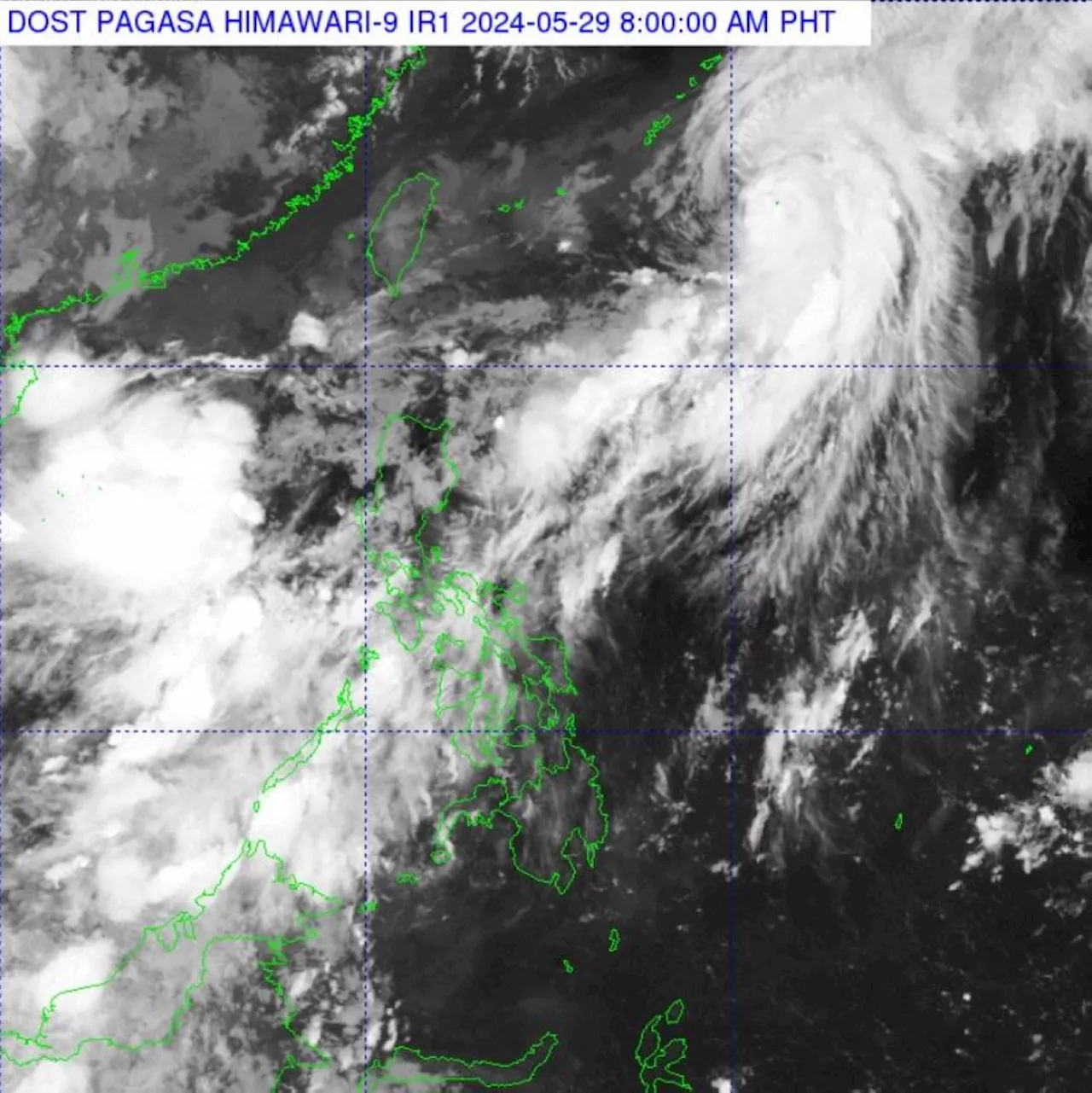 Southwesterly windflow to dump rain as Aghon leaves