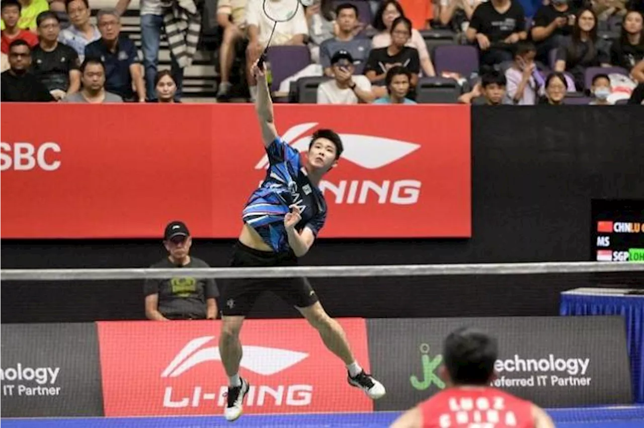 Loh Kean Yew remains sole local player in KFF Singapore Badminton Open