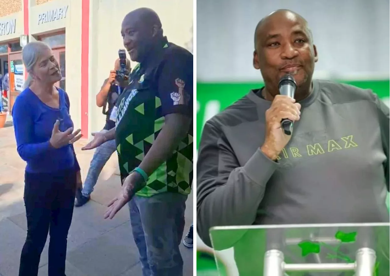 Gayton McKenzie encounters a ‘Karen’ at voting station [video]