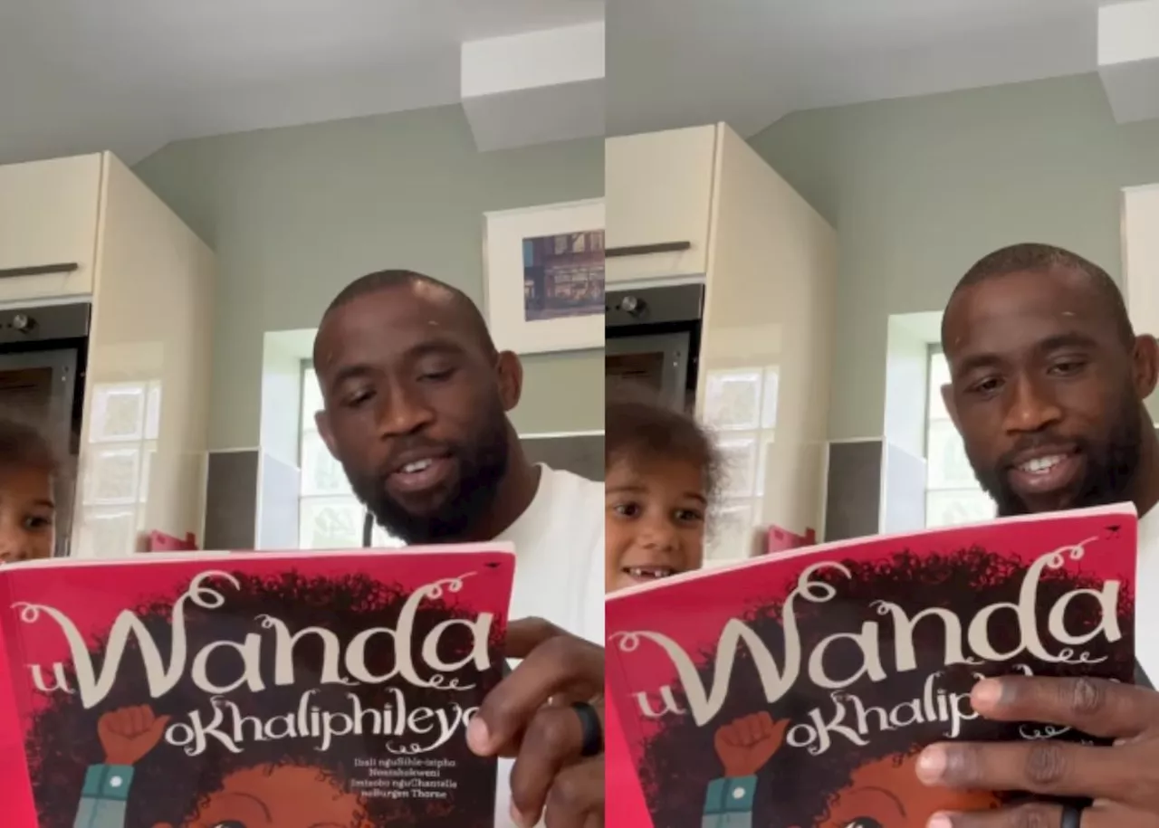 ‘Most adorable’: Siya Kolisi sings to Keziah in Xhosa