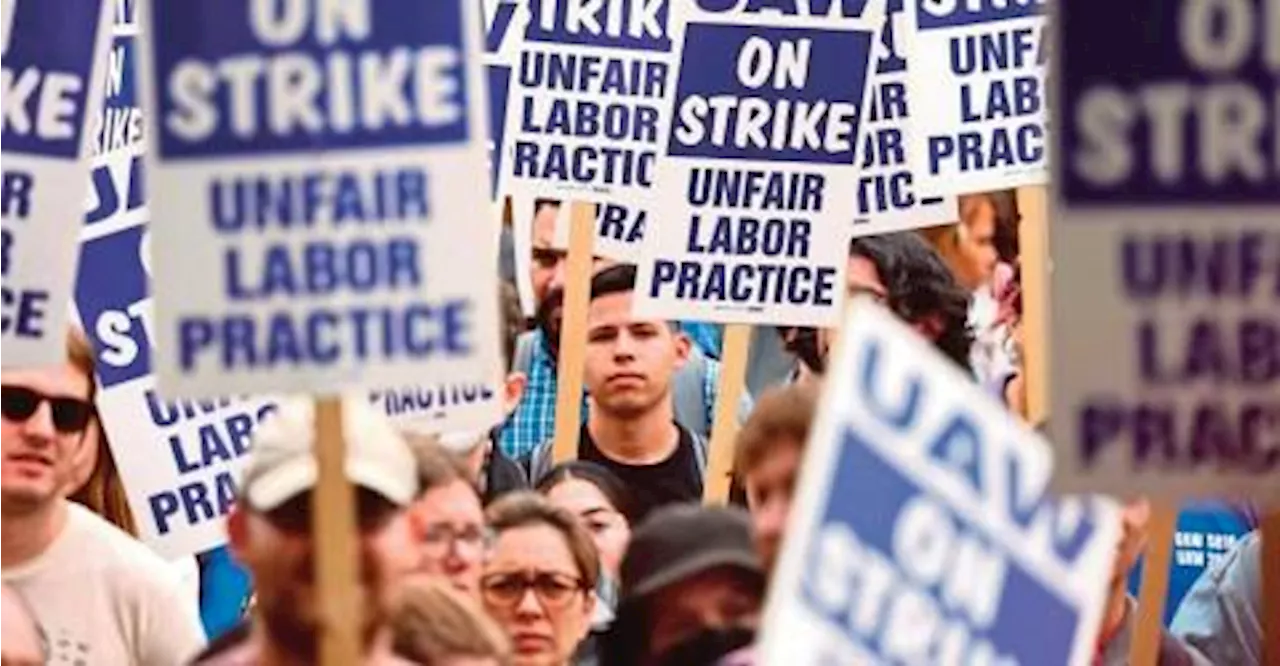 California academic workers strike in support of pro-Palestinian protests