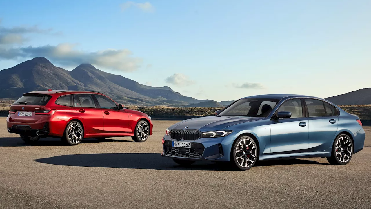 The 2025 BMW 3-Series loses buttons, gains (some) power